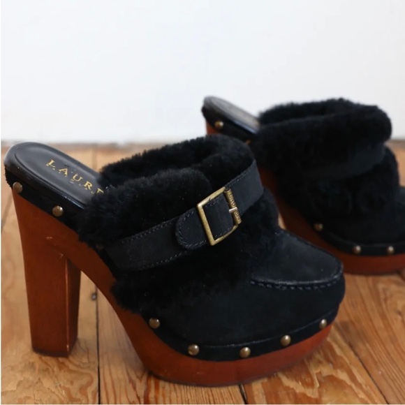 Ralph Lauren Shoes - Ralph Lauren | Shearling clogs